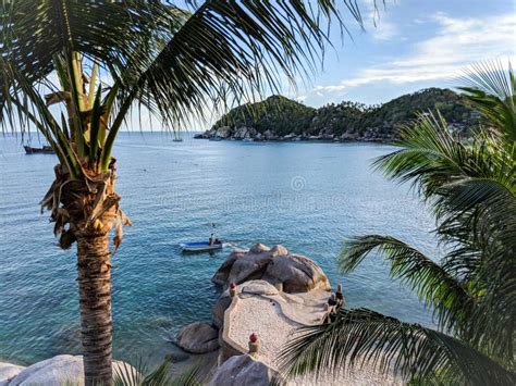 Jamahkiri Dive Resort And Spa Balcony View In Koh Tao Thailand Stock