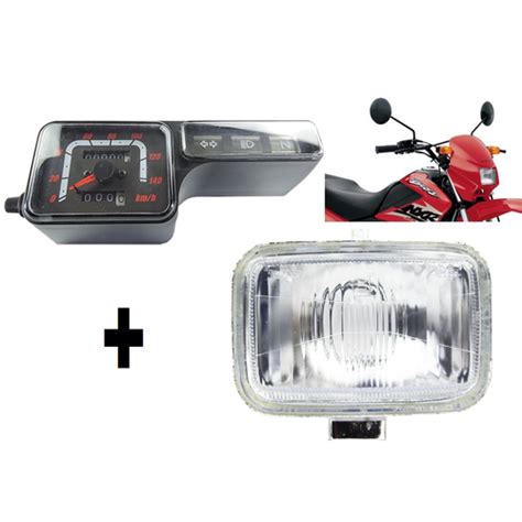 Painel Bloco Optico Farol Honda Nxr Bros 125 150 Ate 2005 Submarino