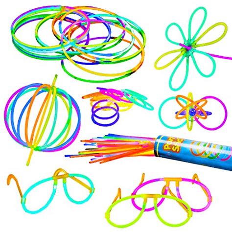 Glow Sticks Party Favors for Kids - 100 8" Glow Sticks Party Pack w ...