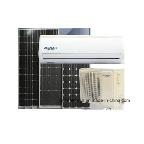 18000btu Independently Powered By Dc Power Acdc Solar Inverter Air Conditioner China Hybrid