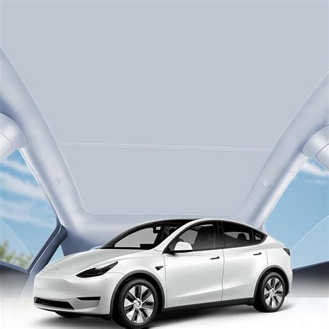 Zeropone Tesla Model Y Roof Sunshade Foldable Model Y