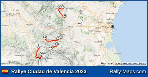 Mapy Zaplanuj Rallye Ciudad De Valencia 2023 CERA RajdTrasa Pl