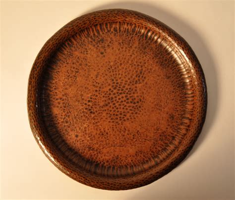 Benedict Studio Hammered Copper Tray C Benedict Studi Flickr