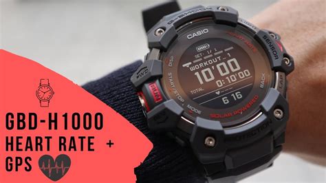 UNBOXING 2020 G SHOCK G SQUAD HEART RATE MONITOR GPS GBD H1000 8