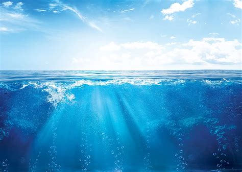 Amazon BELECO 7x5ft Fabric Blue Ocean Underwater Backdrops For