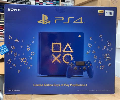 Sony Playstation 4 Slim 1tb Limited Edition Console Days Of Play Bun