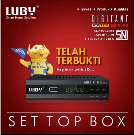 Jual Set Top Box Tv Digital Luby DVB T2 01 T2 02 T2 03 Receiver