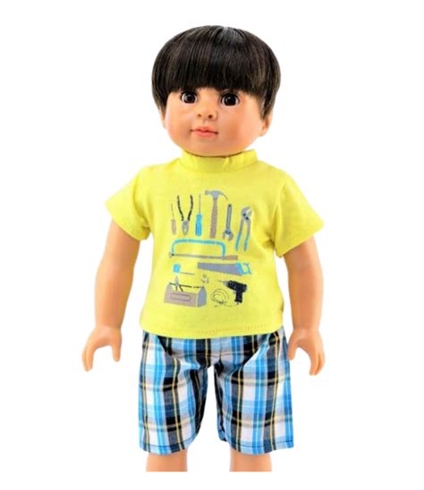 Summer Doll Clothes For Boy Dolls