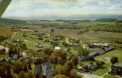 Aerial View Of The Shelburne Museum Vermont