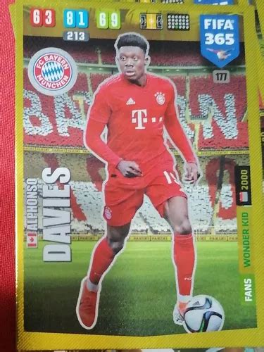 Carta Adrenalyn Fifa Alphonso Davies Cuotas Sin Inter S