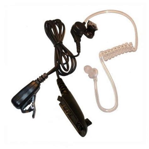 Acoustic Tube Earpiece With Inline Mic And Ptt For Motorola Professional Series Unicom Radio