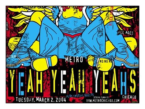 GIGART — Yeah Yeah Yeahs Poster 2004