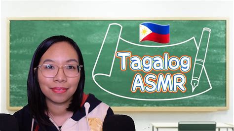 Asmr Learn Tagalog Language Class Roleplay Soft Speaking 👩‍🏫🇵🇭 6