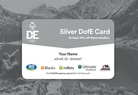 Dofe Silver Reward Card Design My Name Is Dan