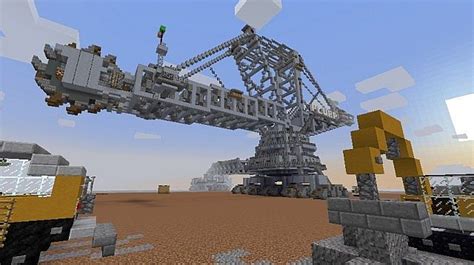 Bucket Wheel Excavator Minecraft Map