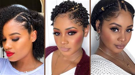 Quick And Easy Natural Hairstyles For Black Women 💖 Natural Hairstyles