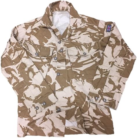 Original British Army Surplus Soldier 95 Desert Dpm Camo Combat Shirt