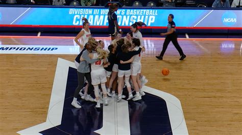 2022 Diii Womens Basketball Championship Semifinal Recap Mobsports