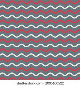 Red Wave Pattern Background Red Wave Stock Illustration 2005100522 | Shutterstock