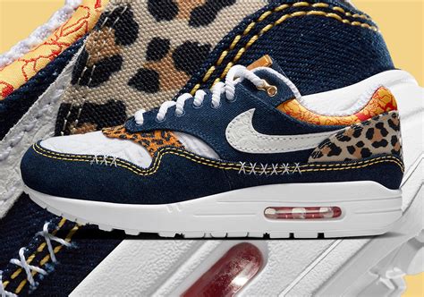 Nike Air Max 1 "Denim Leopard" FJ4452-432 Release Date | SneakerNews.com