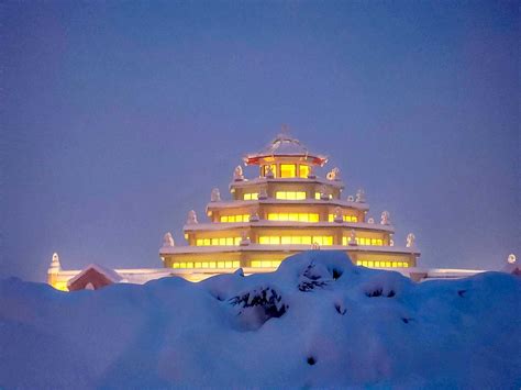 Winter Wonderland at IKRC Grand Canyon - Kadampa Buddhism