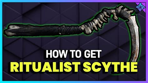 How To Unlock The Ritualist Scythe Melee Weapon Early Youtube