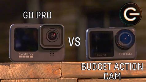 GoPro Hero9 Black VS The Budget Akaso Brave 7 LE The Gadget Show