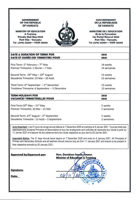 We are... - Ministry of Education & Training, Vanuatu | Facebook