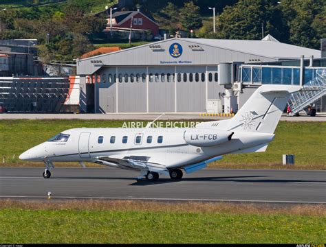 Lx Fcb Flying Group Pilatus Pc At La Coru A Photo Id