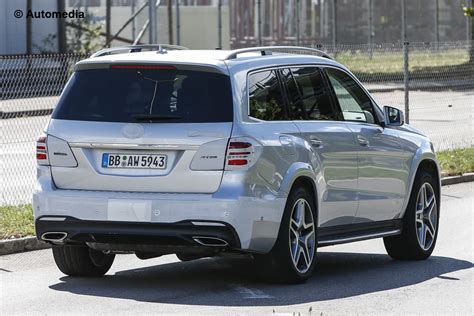 2016 Mercedes Benz GLS Almost Naked In New Spy Shots GTspirit