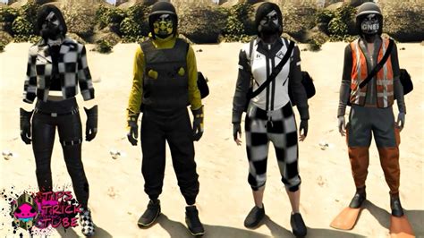 Gta Online How To Get Multiple Female Modded Outfits Youtube