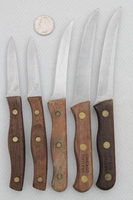 Large Lot Kitchen Knives Paring Knives Carving Knives Vintage