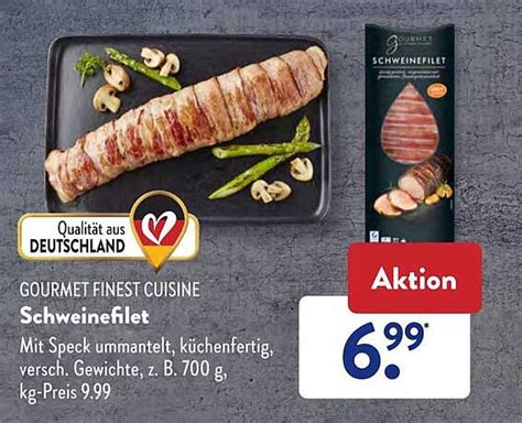 Gourmet Finest Cuisine Schweinefilet Angebot Bei Aldi Sud