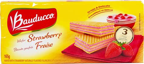 Bauducco Strawberry Wafers 165 Grams Amazonca Grocery And Gourmet Food