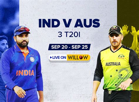 Australia Tour of India Live on Willow HD With Sling TV