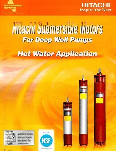 Hitachi Water Filled Motors Sunstar Usa