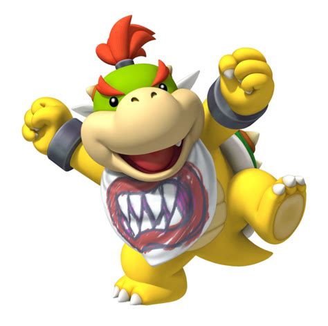 So I could not find a transparent picture of Bowser jr, so I did it ...