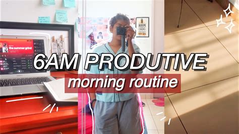 Productive Summer Morning Routine 2022 Healthy Habits Youtube