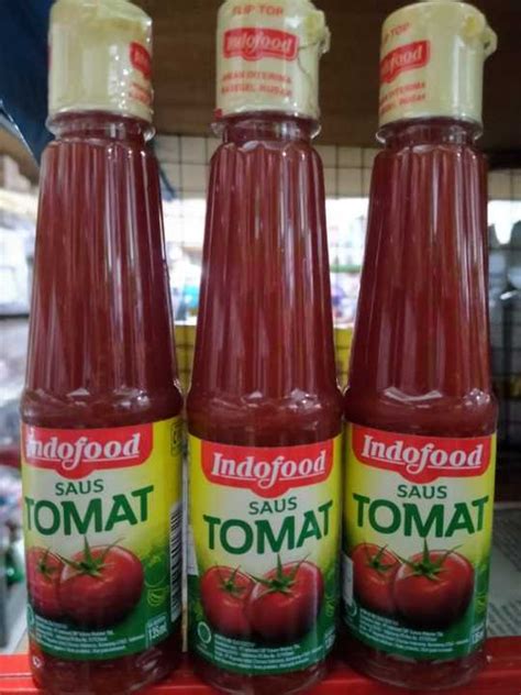 Indofood Saus Tomat Kemasan Botol 135 Gram Lazada Indonesia