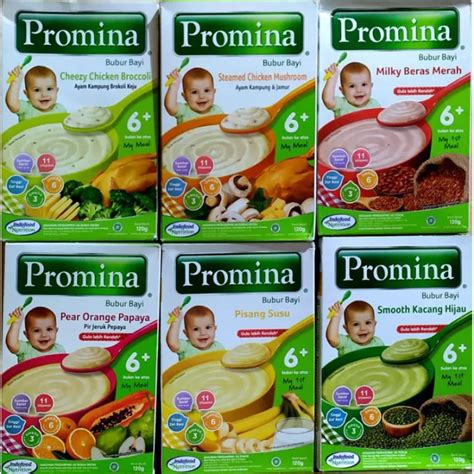 Promina Bubur Bayi Bubur Instant Mpasi Gr Rasa Beras Merah