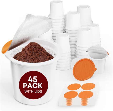 Amazon TOVECARE 45 Count Make Your Own K Cup Coffee Pods