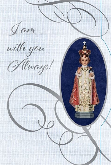 Infant Of Prague Mass Cards The League Of The Miraculous Infant Jesus