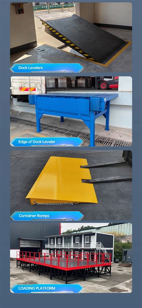 Heavy Duty Steel Dock Plate Ramp Board Forklift Trailer Dock Loading