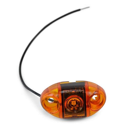 Boat Trailer Led Side Marker Light Tecniq S21 Amber Submers