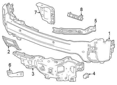 Gmc Sierra 2500 Hd Bumper Face Bar Front 2024 Painted 85660154 Gm Parts Outlet