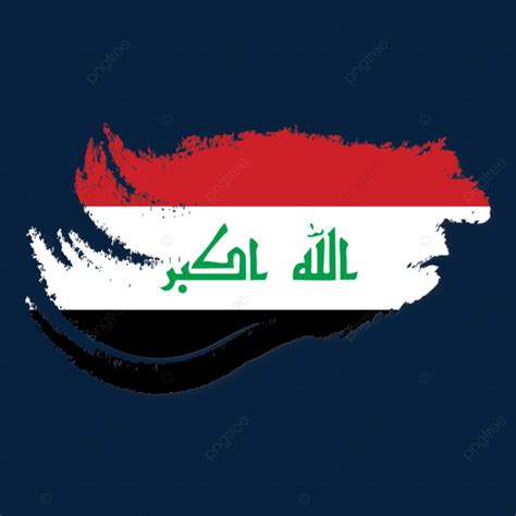 Flag Of Iraq Isolated On Transparent Background Iraq Flag Flag Of