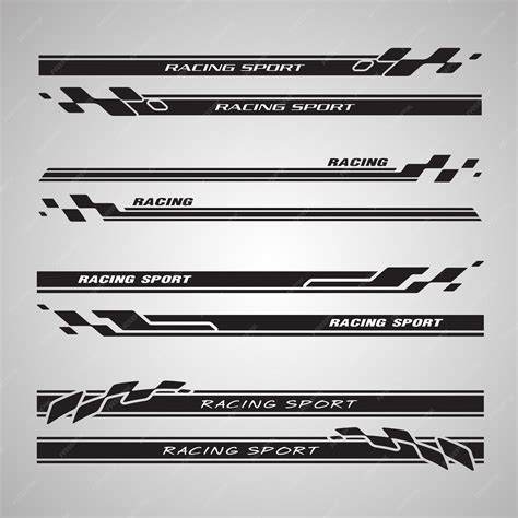 Premium Vector Wrap Design For Car Vectors Sports Stripes Car