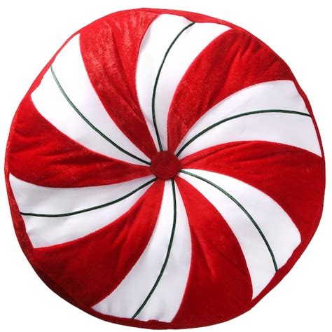 Red And White Peppermint Throw Pillow Michaels