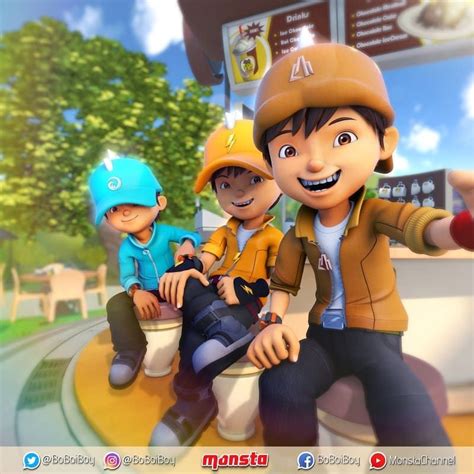 Download Boboiboy Galaxy Petir - WallpaperTip