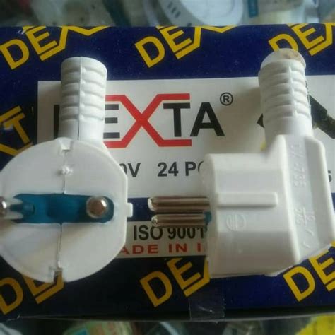 Jual Steker Colokan Listrik L Arde Bengkok Dexta Dx Indonesia